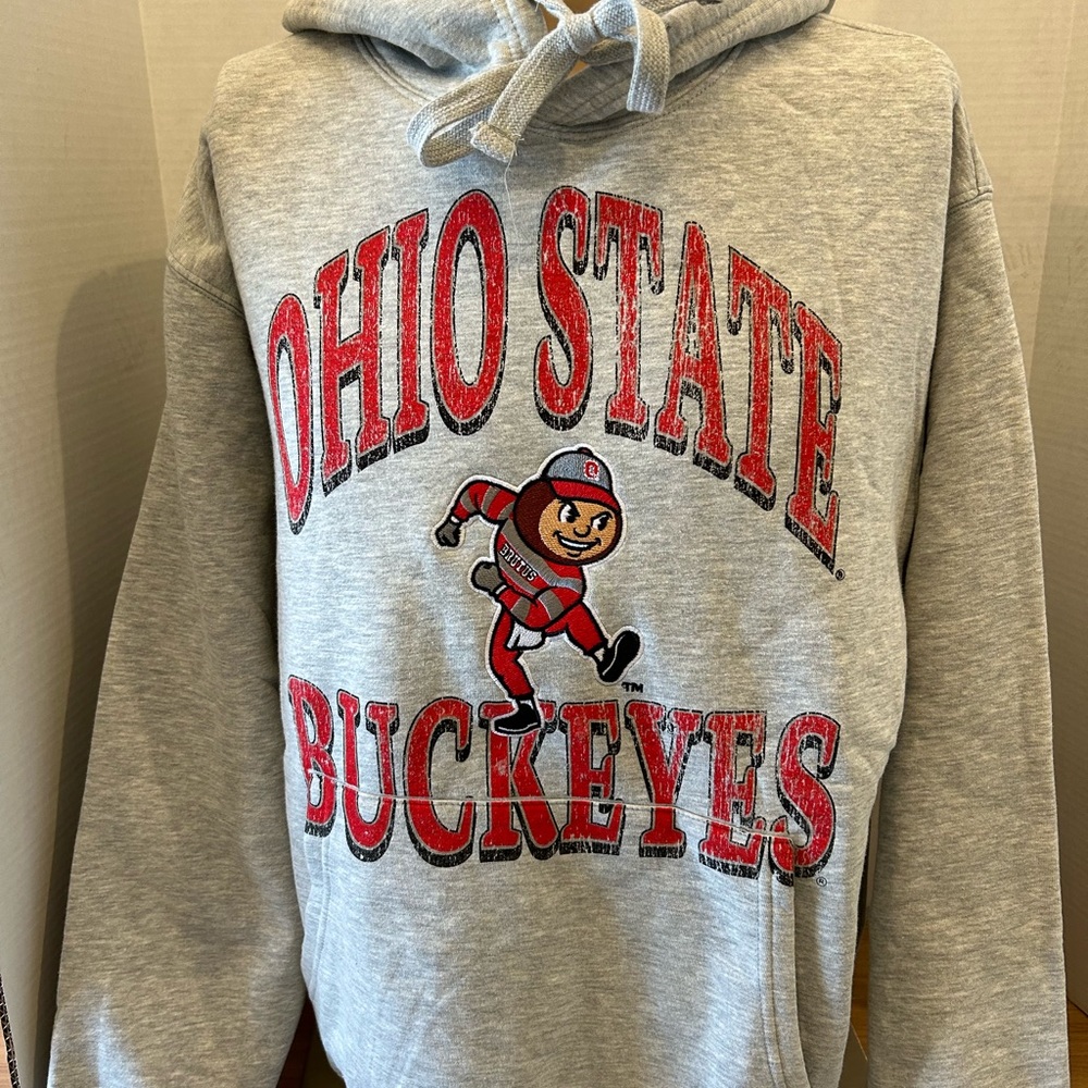 Ohio State Buckeyes Gray Hoodie